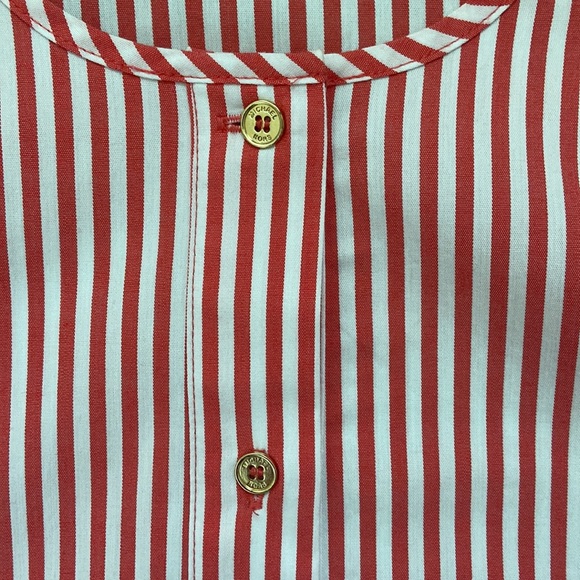 Michael Kors Womens size Small cold shoulder button down blouse - Picture 4 of 6